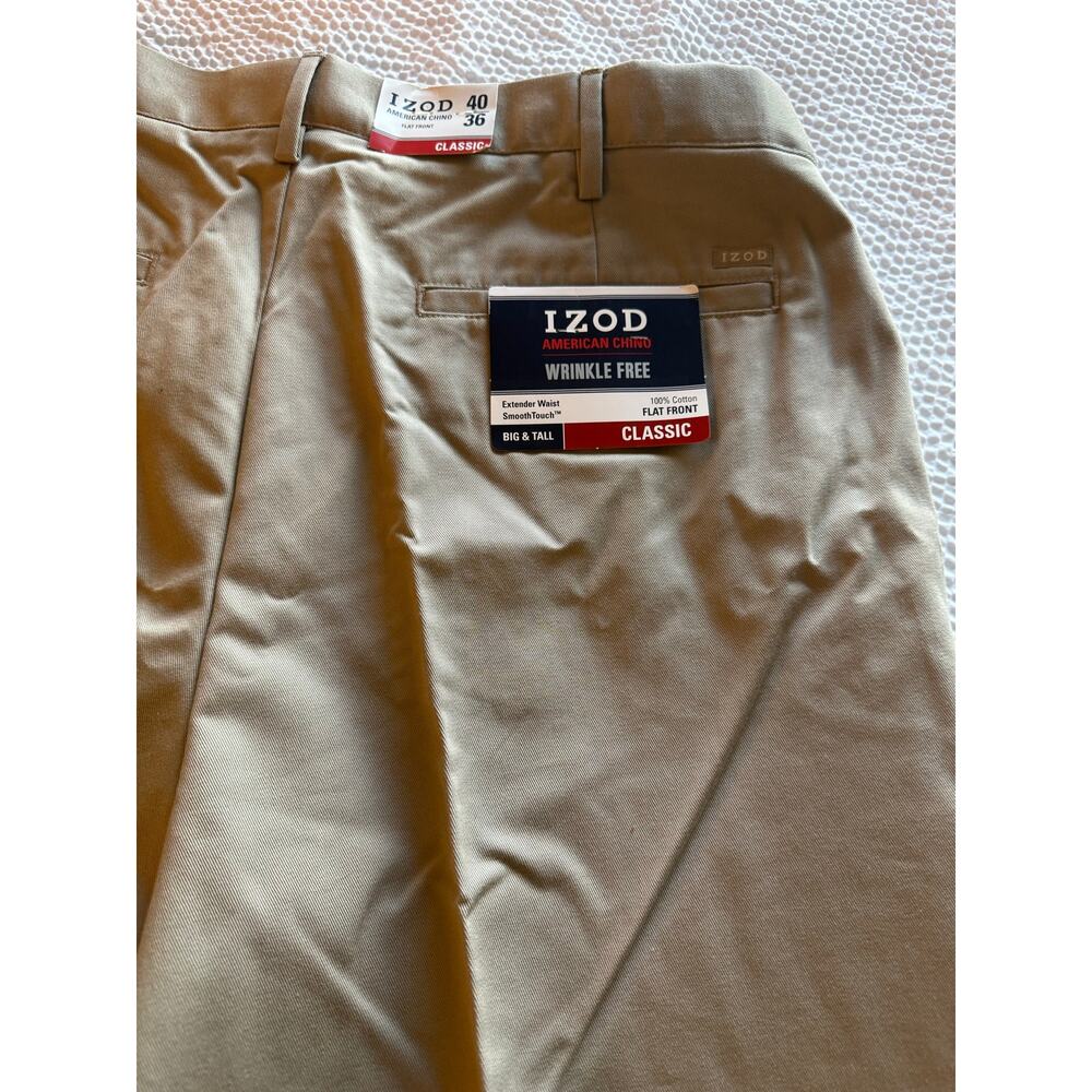 Izod Chino Classic Men’s Size 40x36 - Picture 6 of 6
